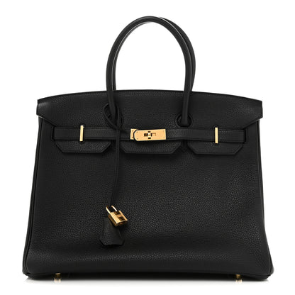 Hermes Togo Birkin 35 Black 1 of 11