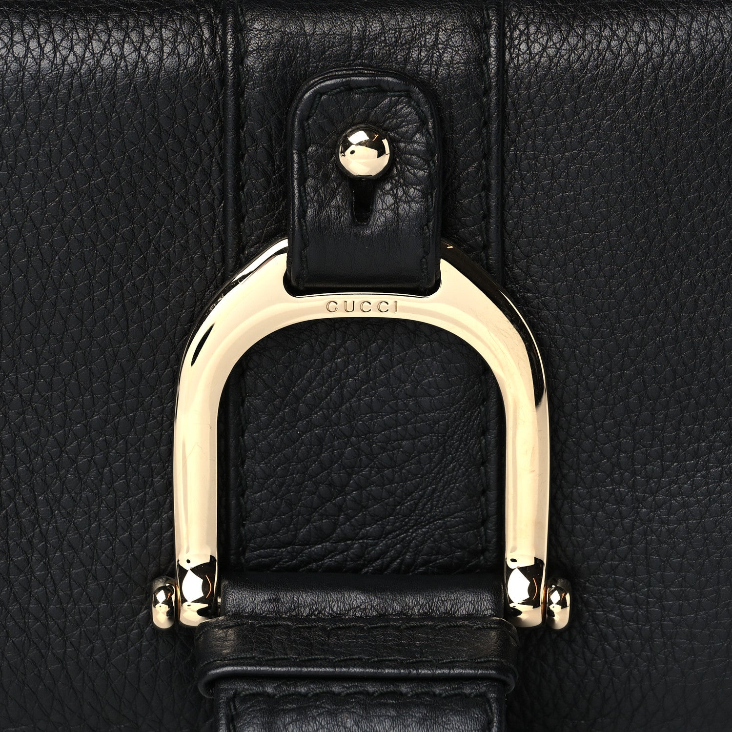 Gucci Calfskin Greenwich Clutch Black 8 of 9