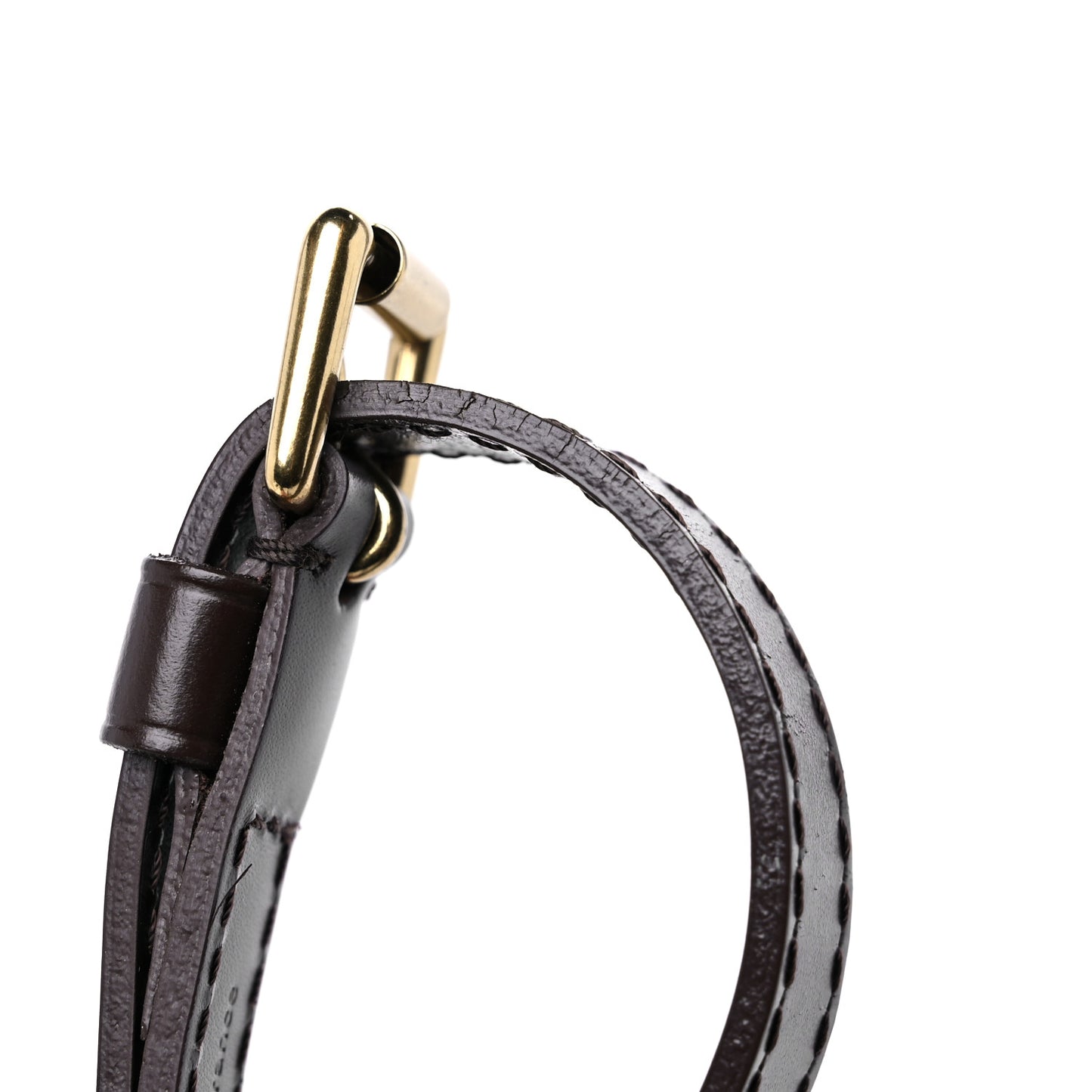 Calfskin 16mm Adjustable Shoulder Strap Brown