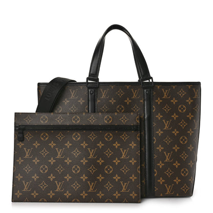 Louis Vuitton Monogram Macassar Weekend Tote PM 1 of 8