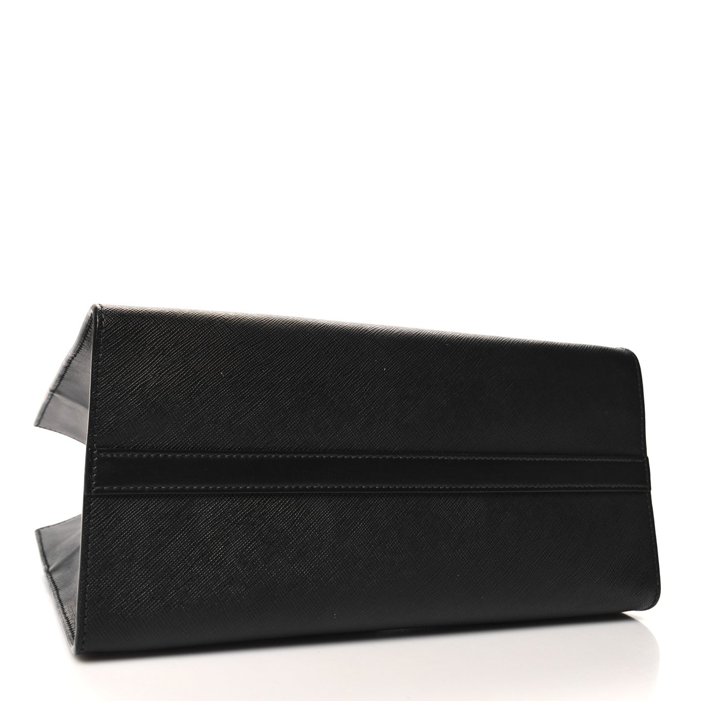 Saffiano Soft Calfskin Tote Black
