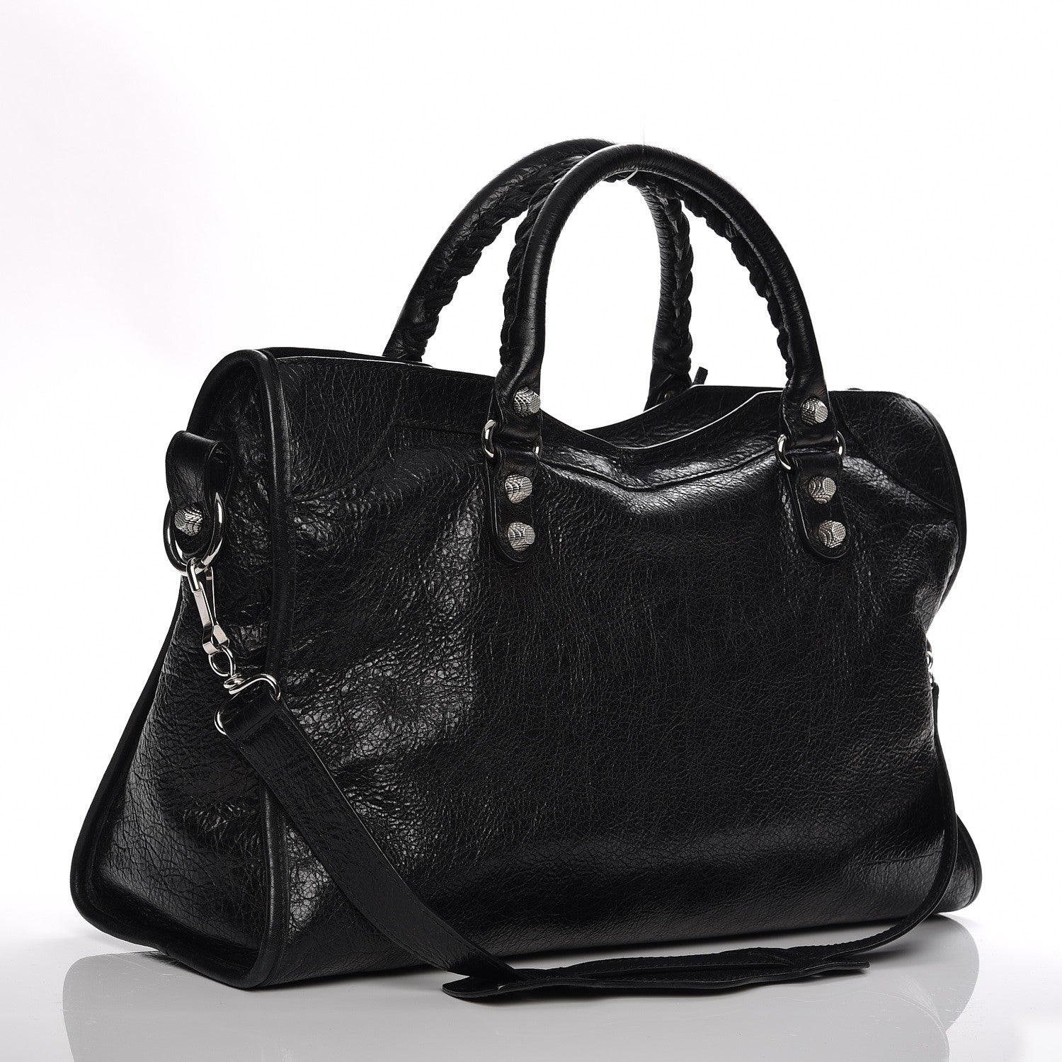 Balenciaga Agneau Giant 12 Silver Hardware City Black 3 of 7