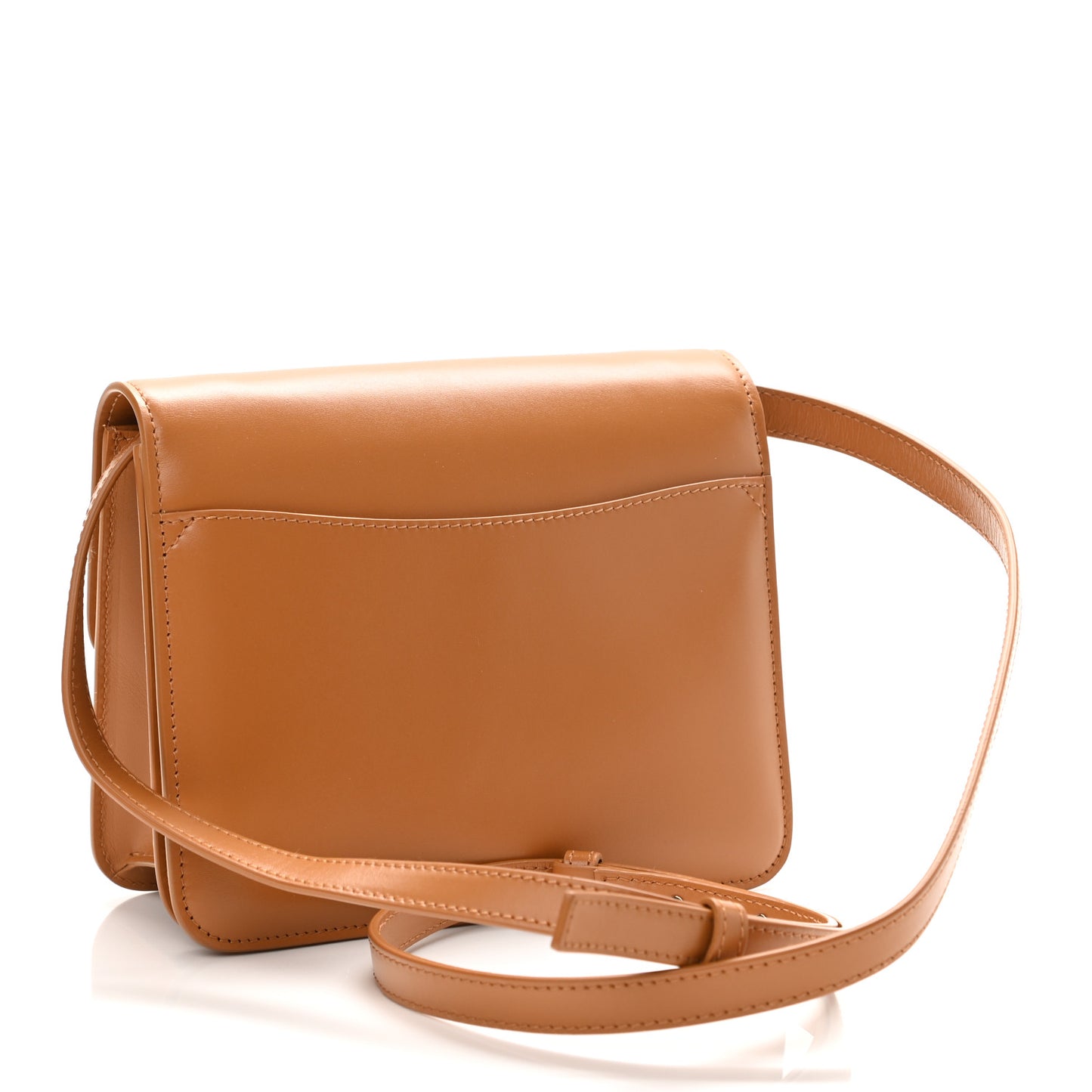 Calfskin Kattie Shoulder Bag Autumnal Brown