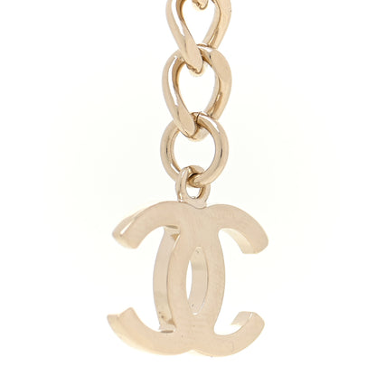 Chanel Crystal Chain CC Link Choker Gold Silver 6 of 6