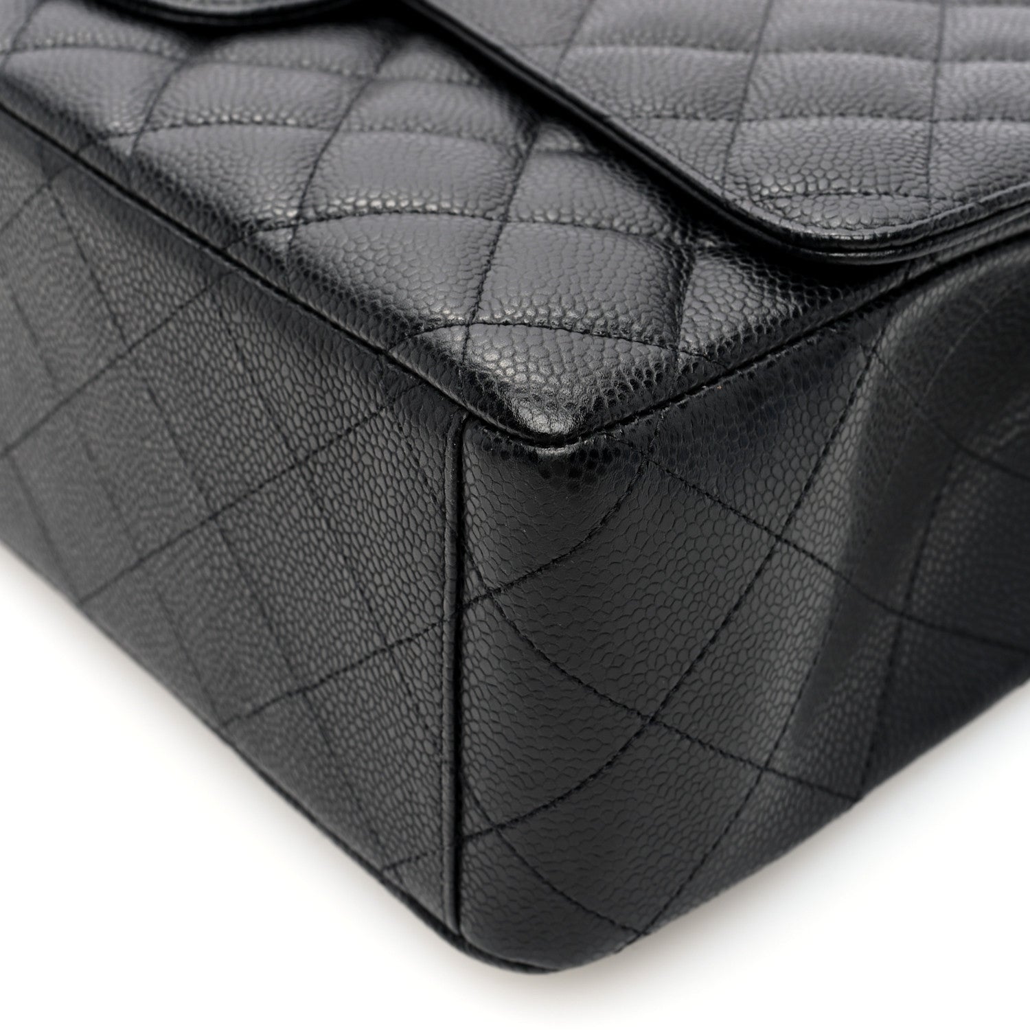 Chanel Caviar Quilted Maxi Single Flap Black 10 of 10
