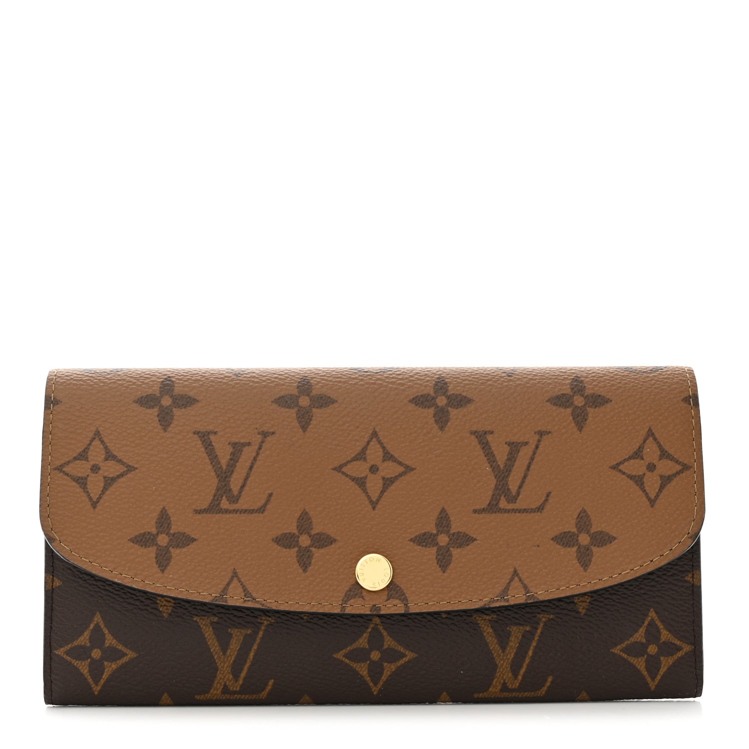 Louis Vuitton Reverse Monogram Emilie Wallet 1 of 6