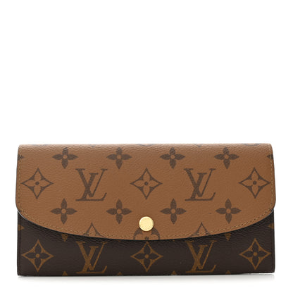 Louis Vuitton Reverse Monogram Emilie Wallet 1 of 6