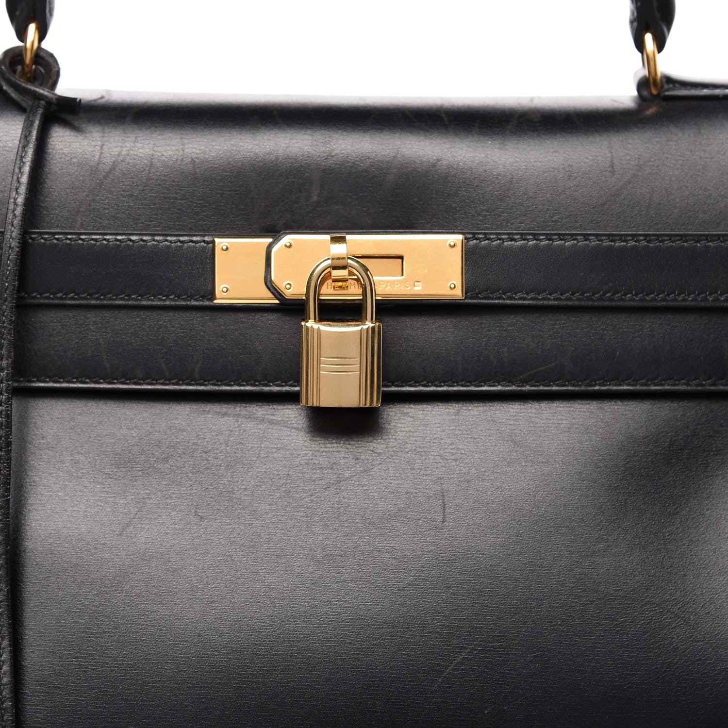 Hermes Box Kelly Retourne 35 Black 11 of 12