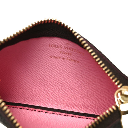 Louis Vuitton Monogram 2023 Christmas Animation Alpine Key Pouch Pink 5 of 7