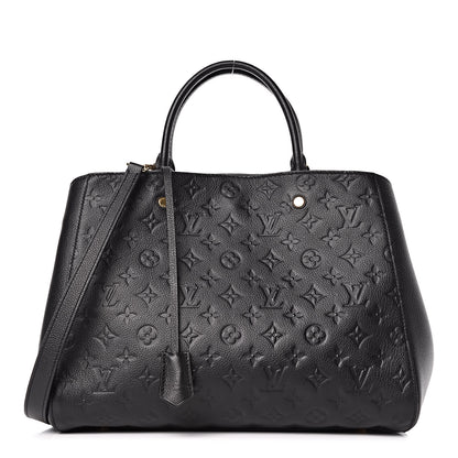 Louis Vuitton Empreinte Montaigne GM Black 1 of 11