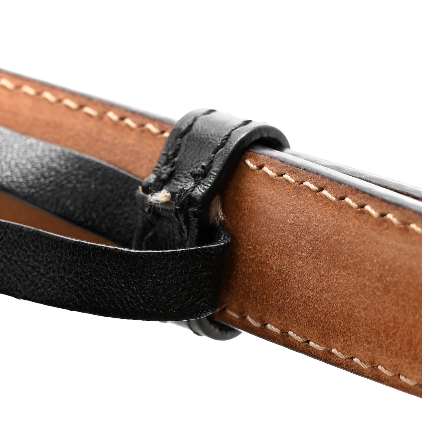 Smooth Calfskin Quilted Check TB Envelope Belt Bag Black