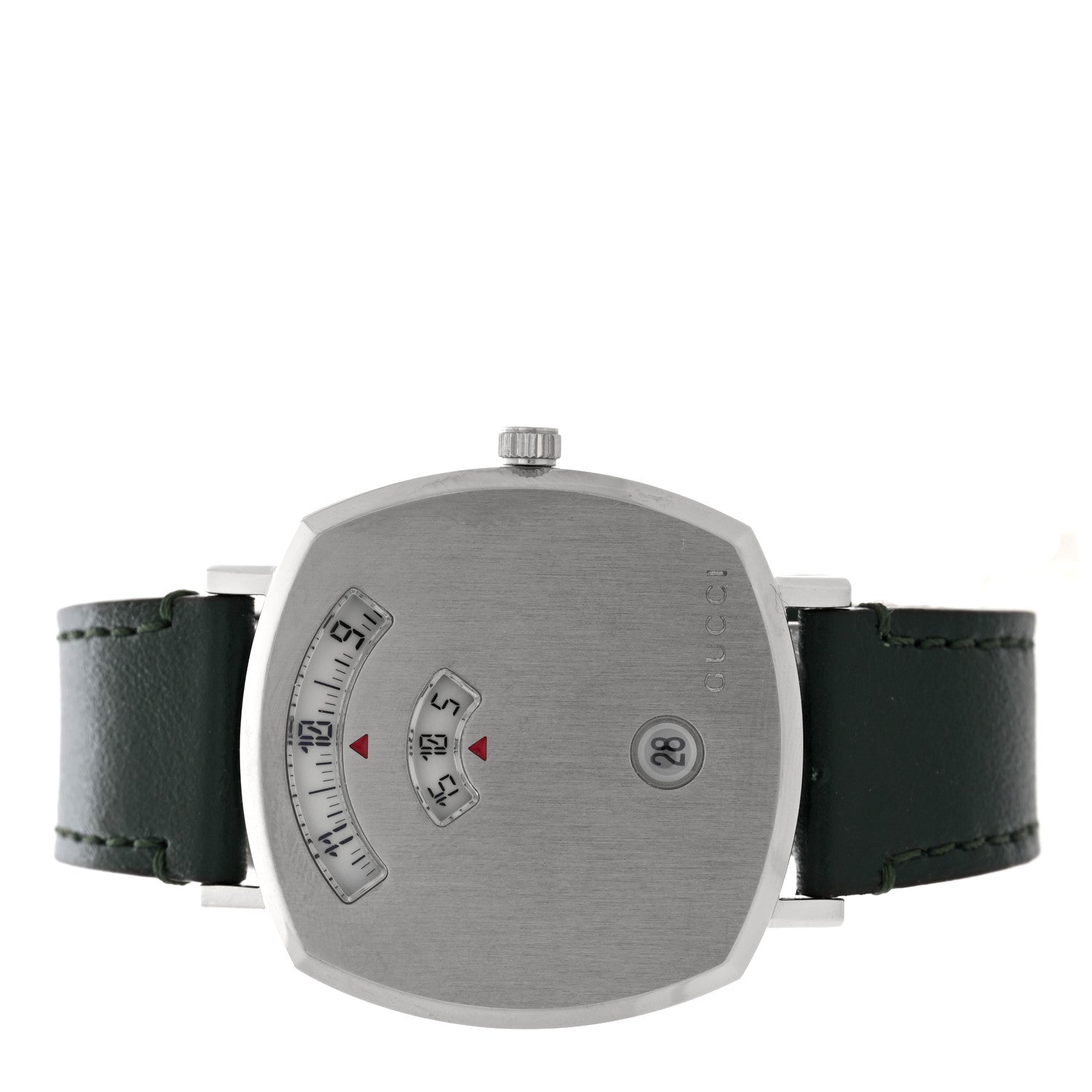 Gucci Stainless Steel Calfskin 35mm Grip Quartz Watch Black 2 of 5