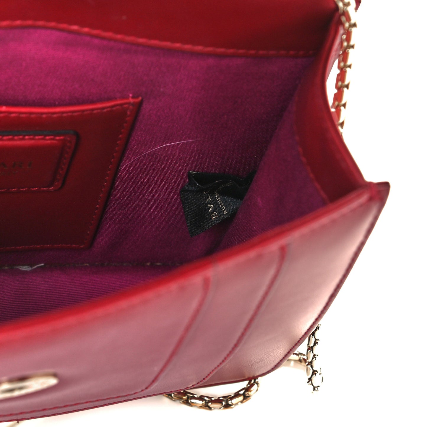 Calfskin Serpenti Forever Crossbody Bag Dark Red