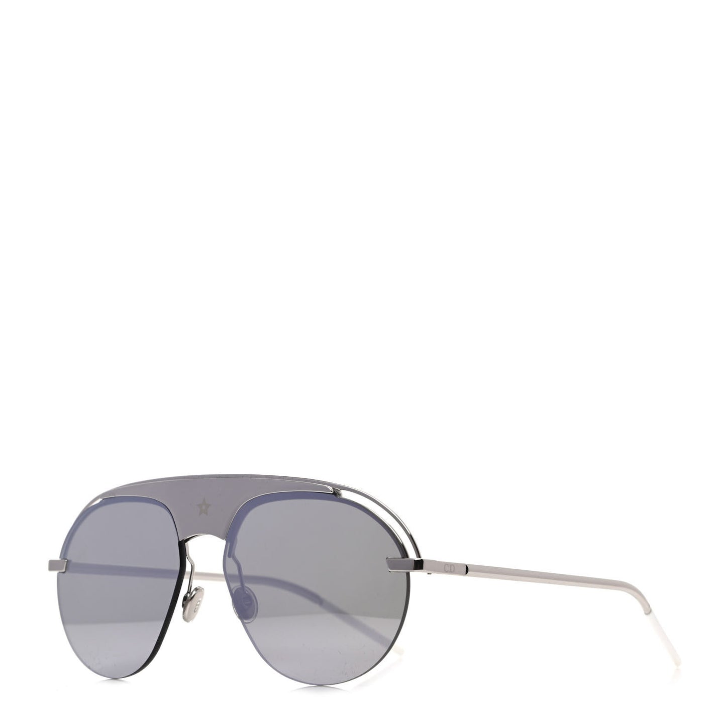Dio(r)evolution 2 Aviator Sunglasses Silver