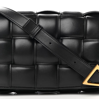 Bottega Veneta Nappa Maxi Intreccio Padded Cassette Crossbody Bag Black 7 of 14