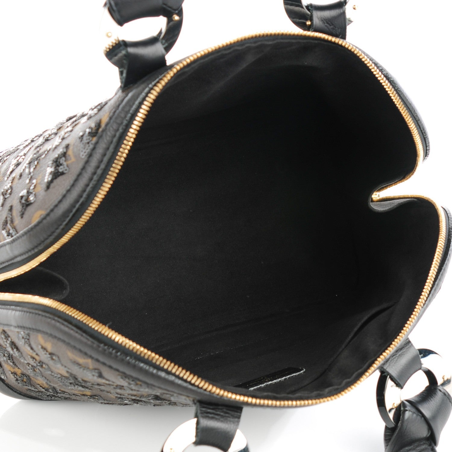 Louis Vuitton Monogram Sequins Eclipse Alma Black 6 of 8