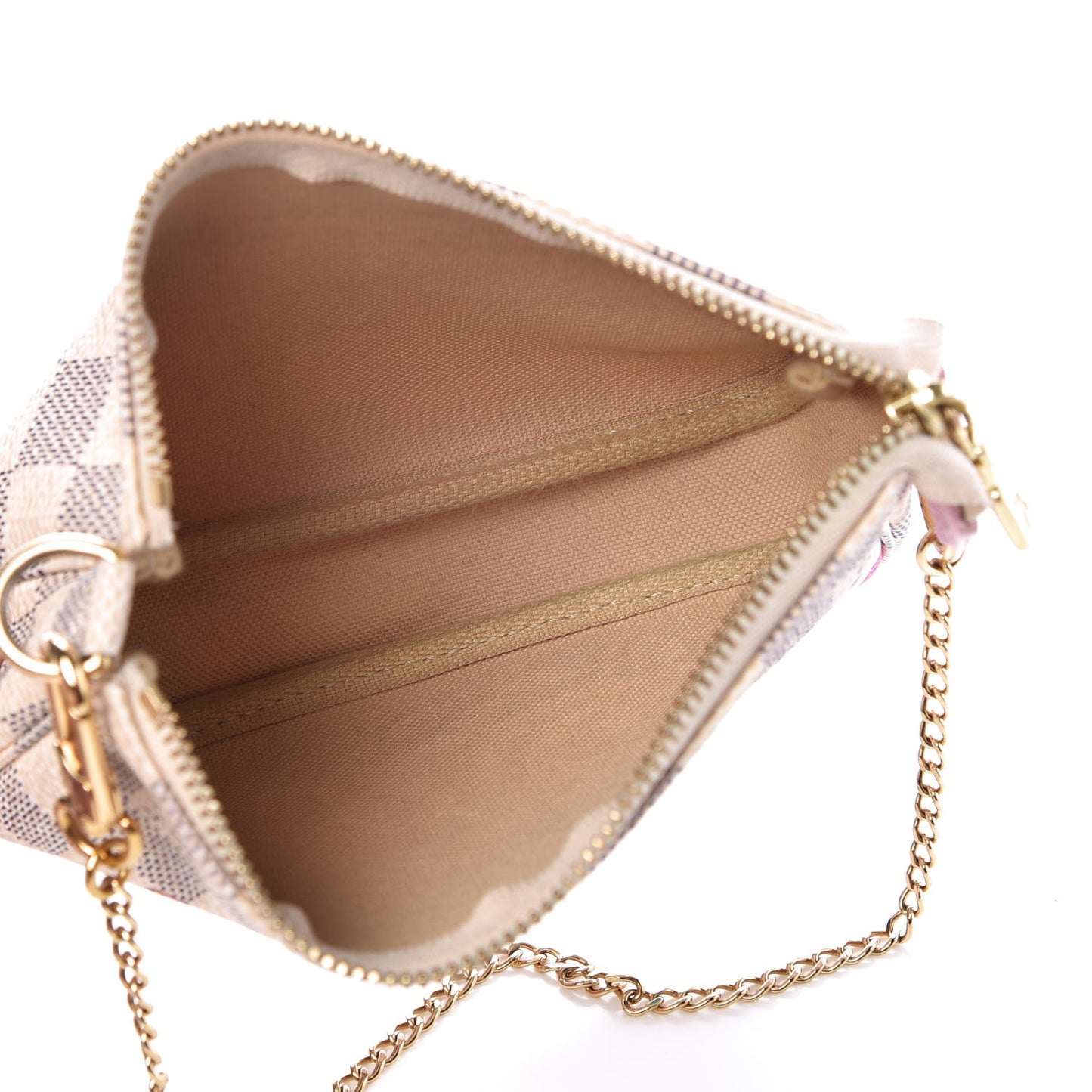 Damier Azur 2016 Christmas Animation Mini Pochette Accessories
