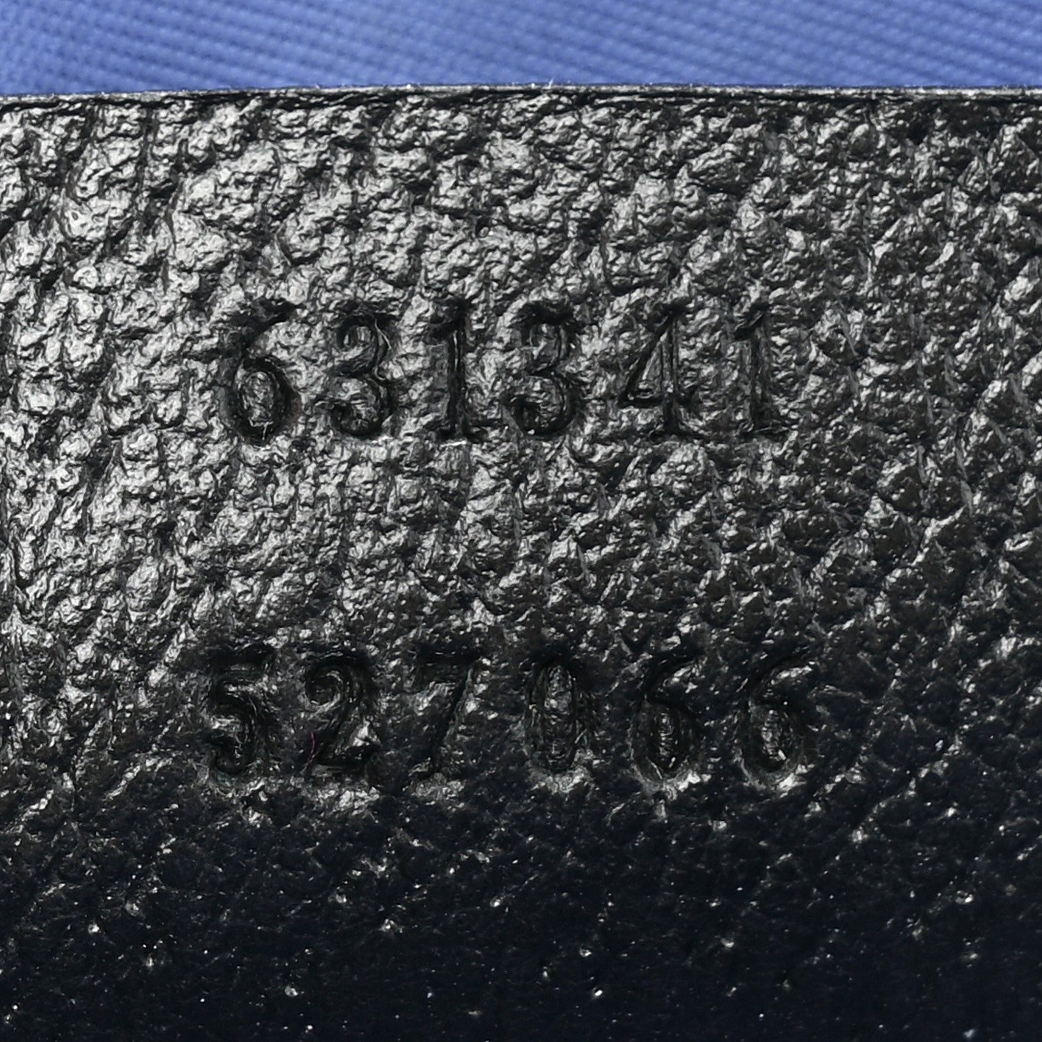 Gucci Econyl Nylon Monogram Off The Grid Belt Bag Guilted Blue Black 8 of 10
