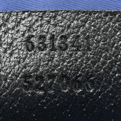 Gucci Econyl Nylon Monogram Off The Grid Belt Bag Guilted Blue Black 8 of 10