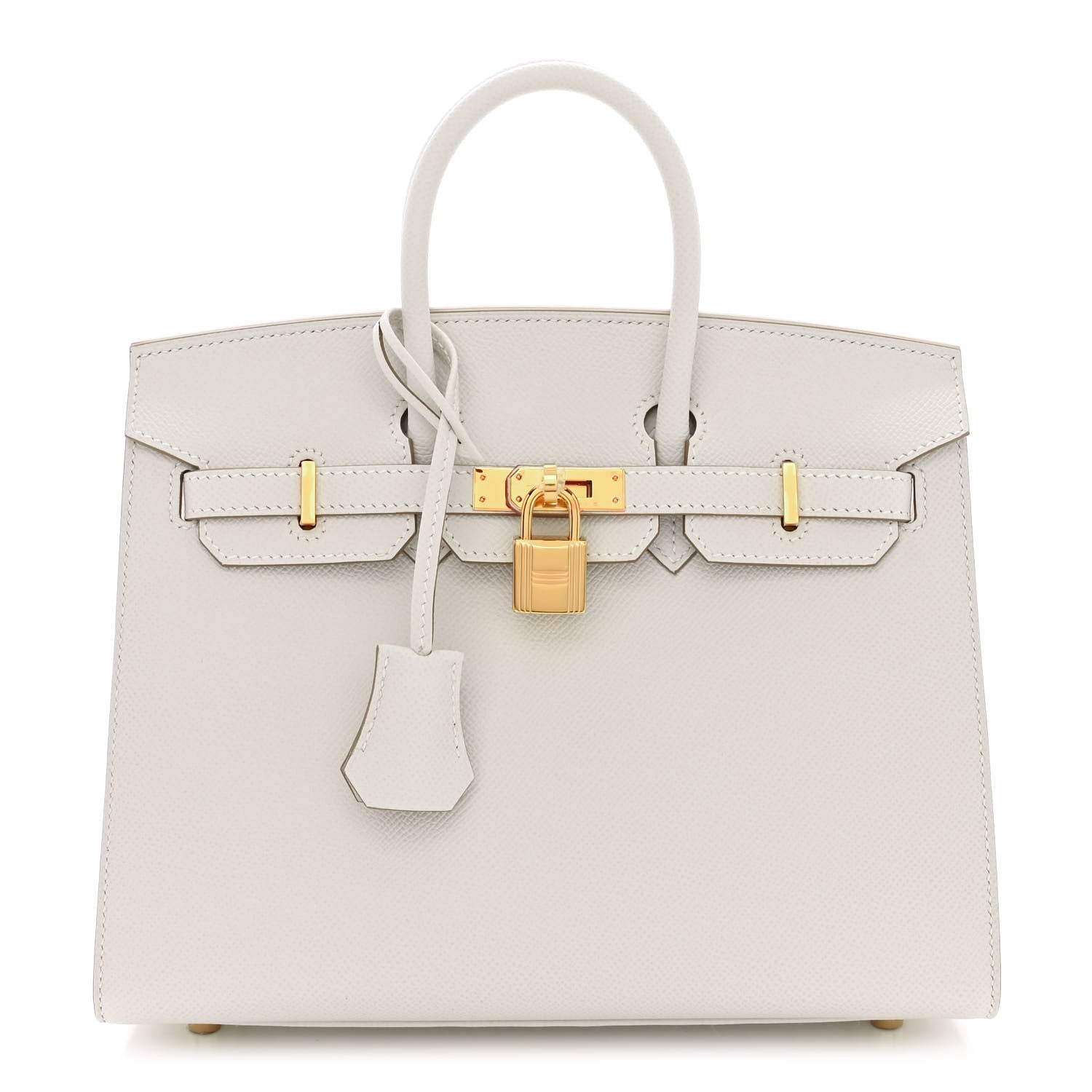 Hermes Epsom Birkin Sellier 25 Gris Pale 1 of 11