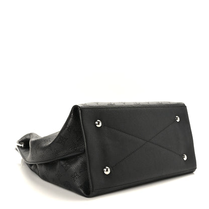 Louis Vuitton Mahina Carmel Hobo Black 4 of 8
