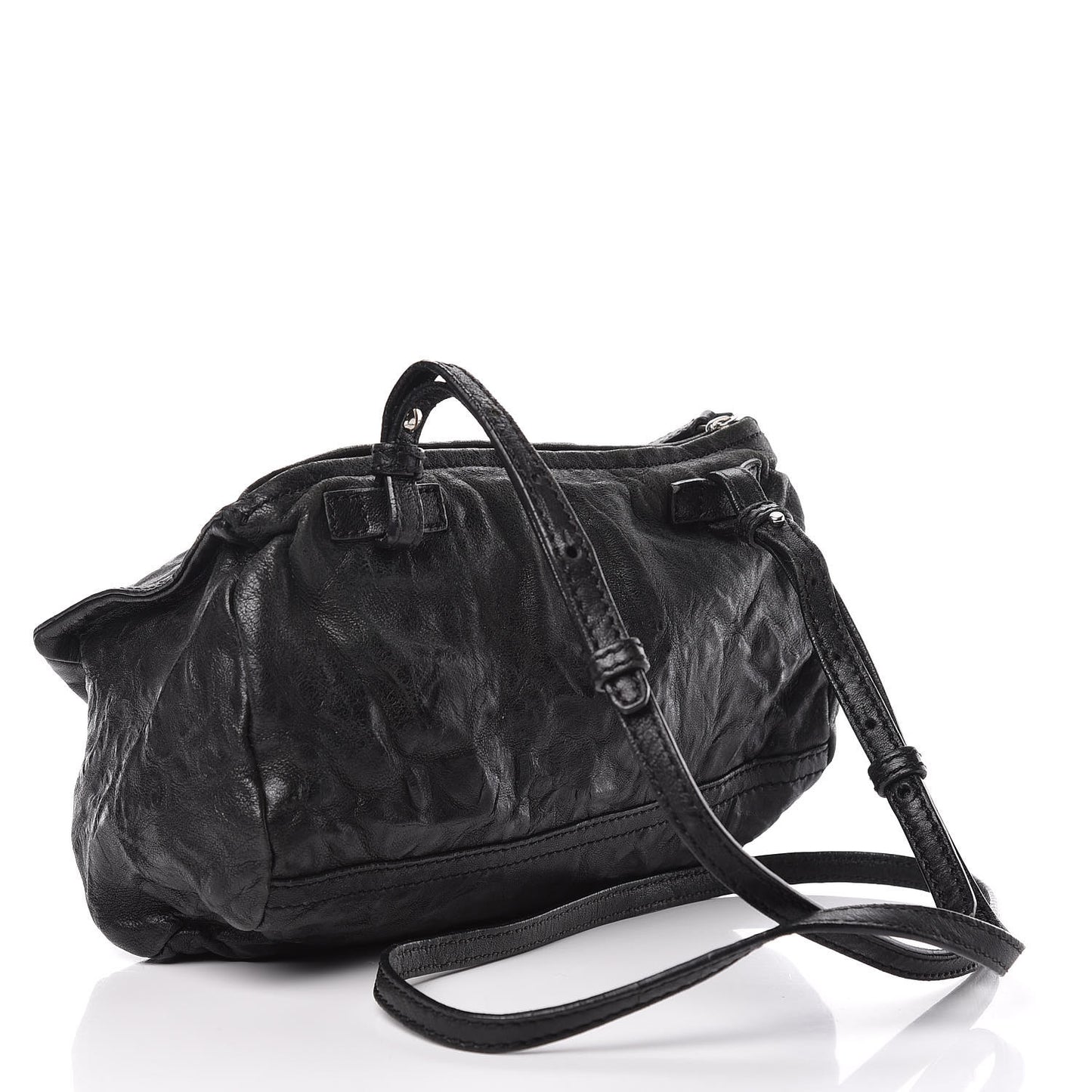 Tumbled Sheepskin Mini Pandora Black