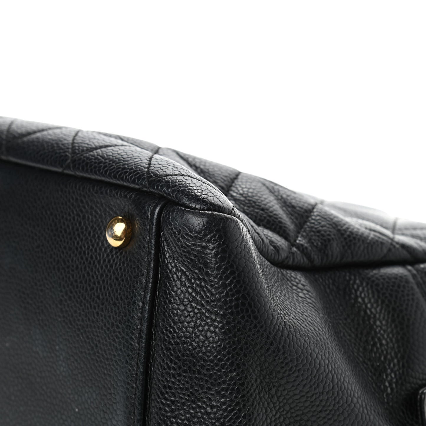 Caviar Quilted Petit Timeless Tote PTT Black
