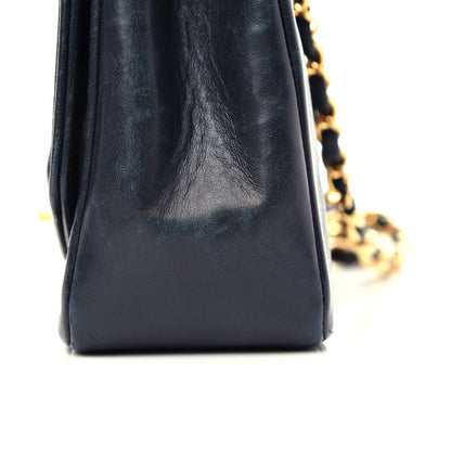 Chanel Lambskin Quilted Small Single Flap Black 12 of 12