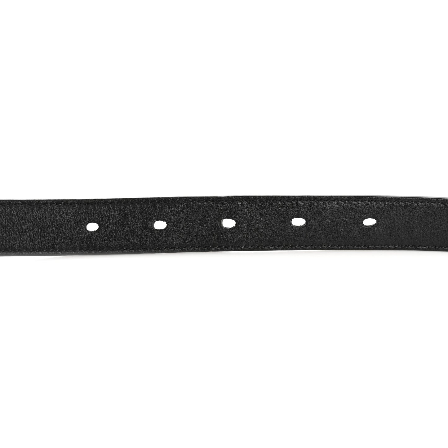 Smooth Calfskin Monogram Square Buckle Belt 85 34 Black