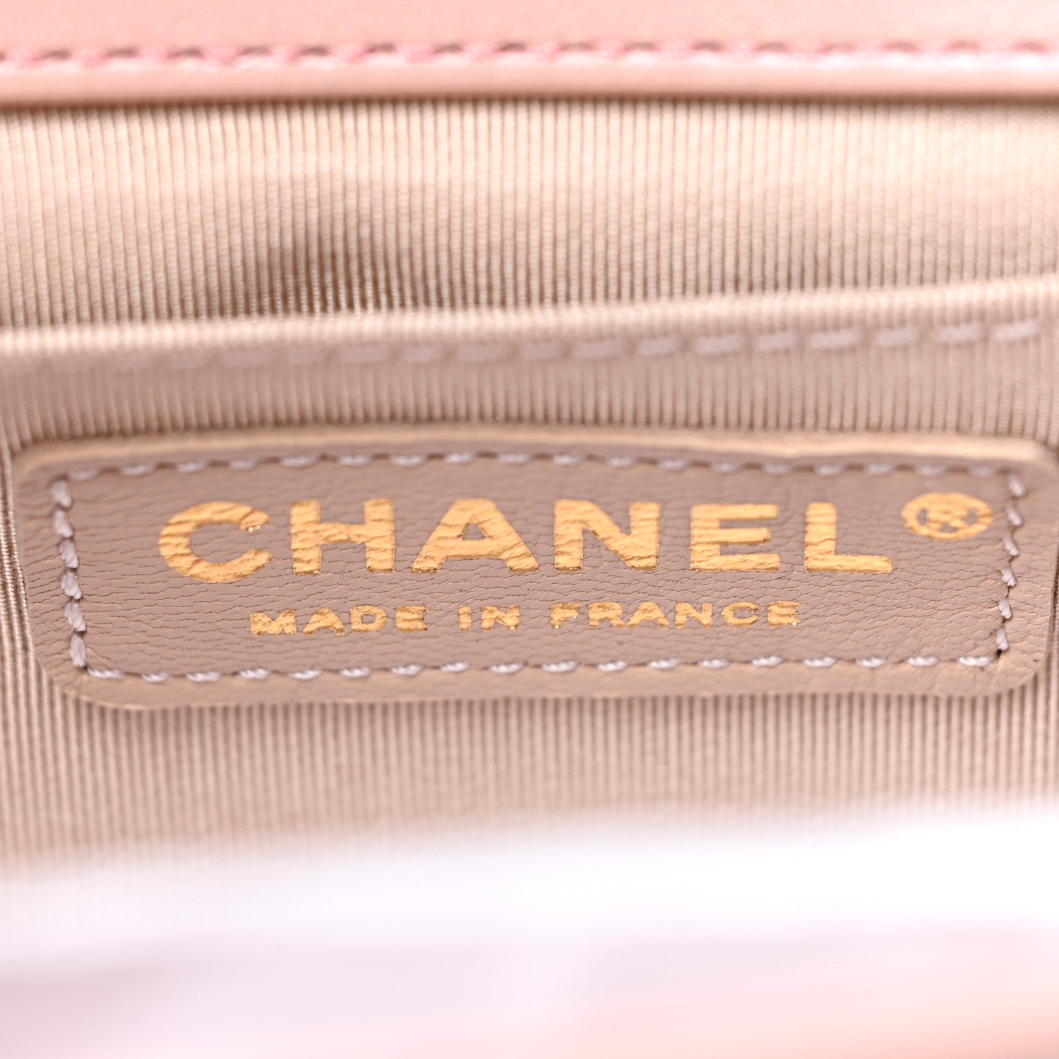 Chanel Patent Calfskin Quilted Medium Boy Flap Light Pink 5 of 11