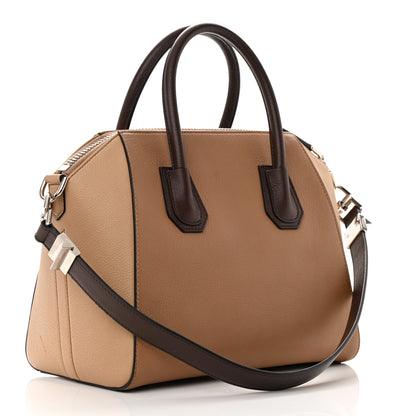 Givenchy Sugar Goatskin Small Tri-Color Antigona Beige Camel Brown 3 of 13