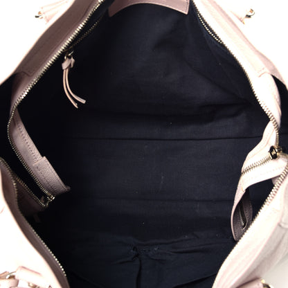 Balenciaga Chevre Gold Metallic Edge Hardware City Rose Aubepine Bois de Rose 6 of 11