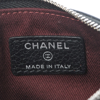 Chanel Grained Calfskin Small Neo Executive Cosmetic Case Black 6 of 8