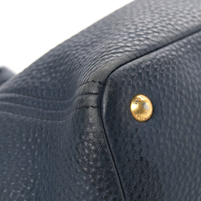 Prada Vitello Daino Shoulder Bag Bluette 8 of 23