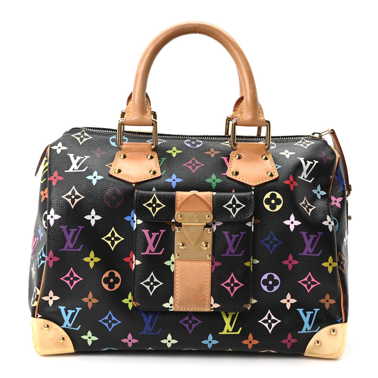 Monogram Multicolor Speedy 30 Black