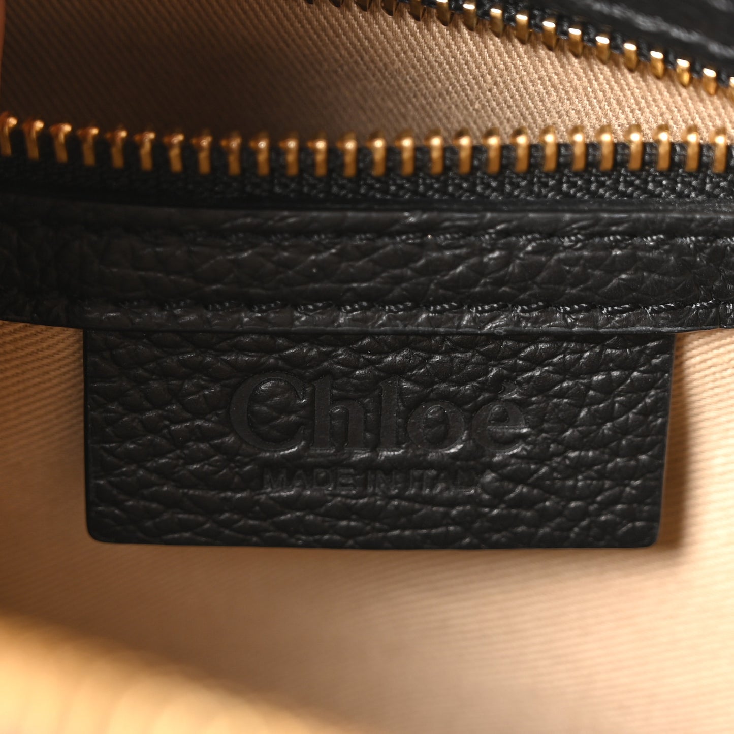 Calfskin Small Marcie Satchel Black