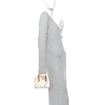 Louis Vuitton Monogram Multicolor Mini Sac HL Speedy White 2 of 11