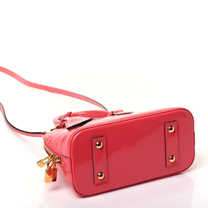 Louis Vuitton Vernis Alma BB Rose Litchi 5 of 10