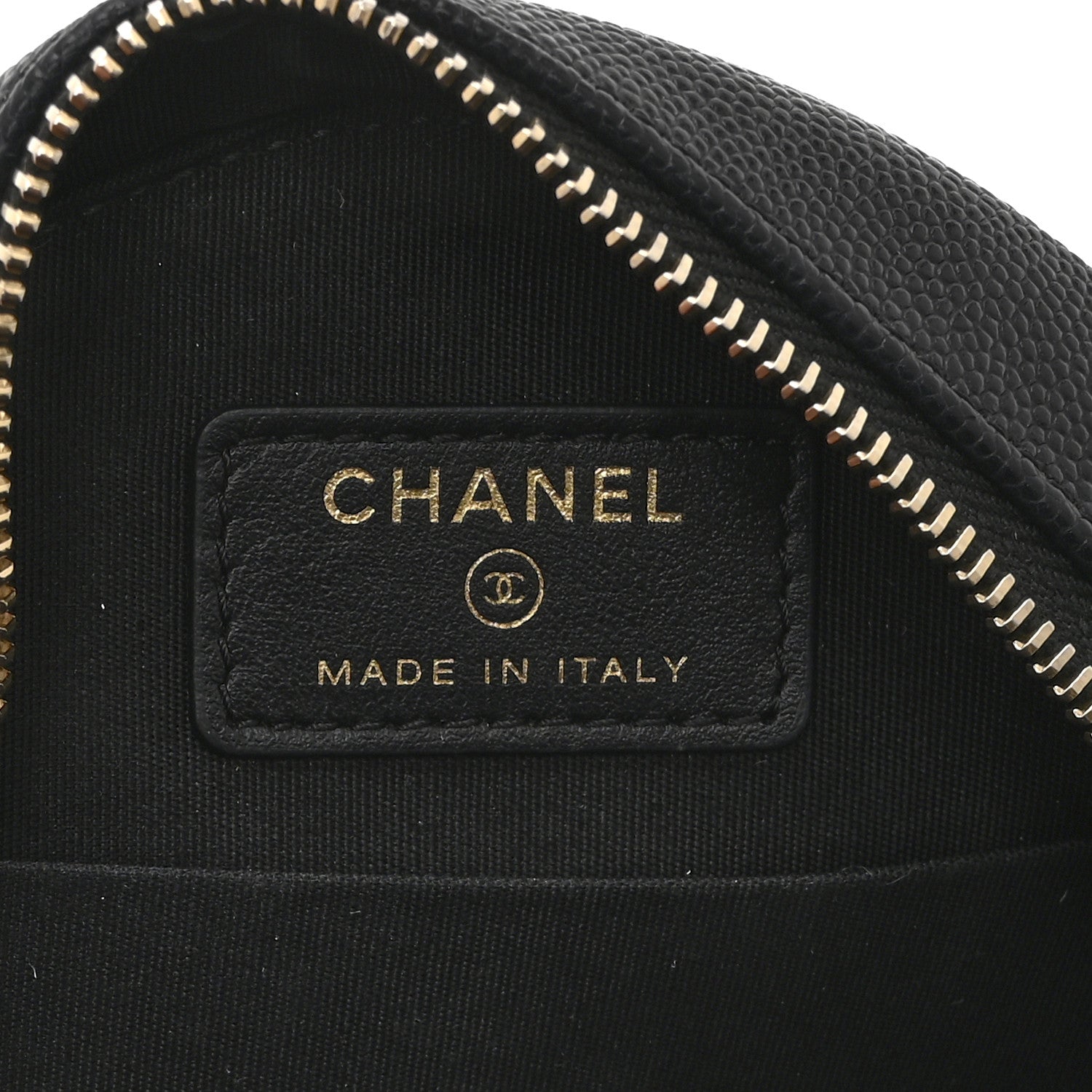 Chanel Caviar Quilted Round Filigree Crossbody Black 6 of 11