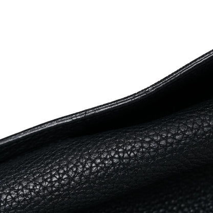 Burberry London Grainy Calfskin Medium Cale Hobo Black 26 of 27