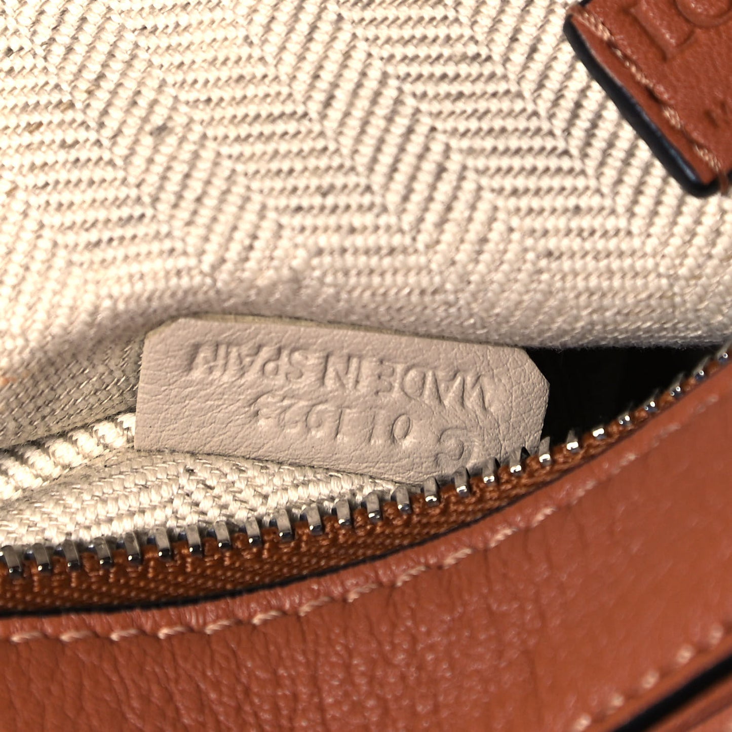 Calfskin Mini Puzzle Bag Tan