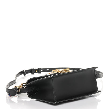 Gucci Calfskin Mini Sylvie Top Handle Bag Black 5 of 7