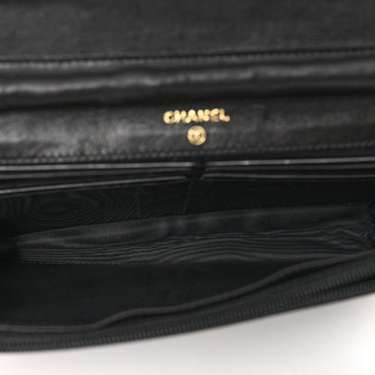 Chanel Caviar Timeless CC Wallet on Chain WOC Black 5 of 10