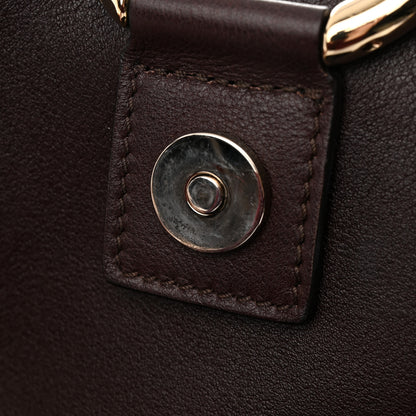 Chloe Suede Calfskin Small Faye Backpack Carbon Brown 12 of 21