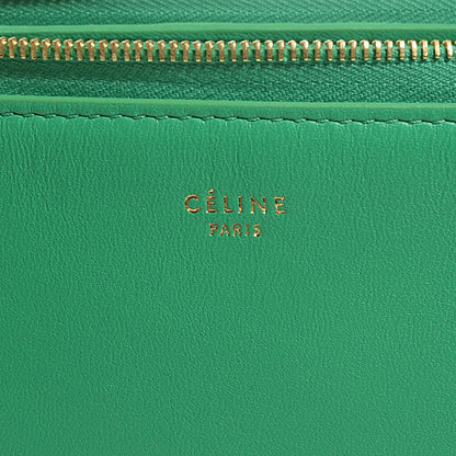 Celine Lambskin Bi-Color Solo Clutch Pouch Palm 9 of 9