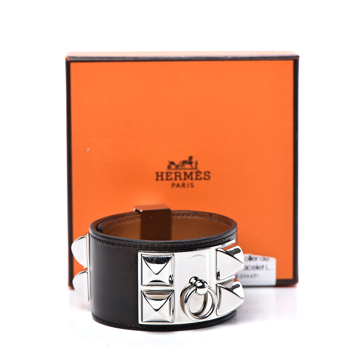 Box Collier de Chien CDC Bracelet L Black
