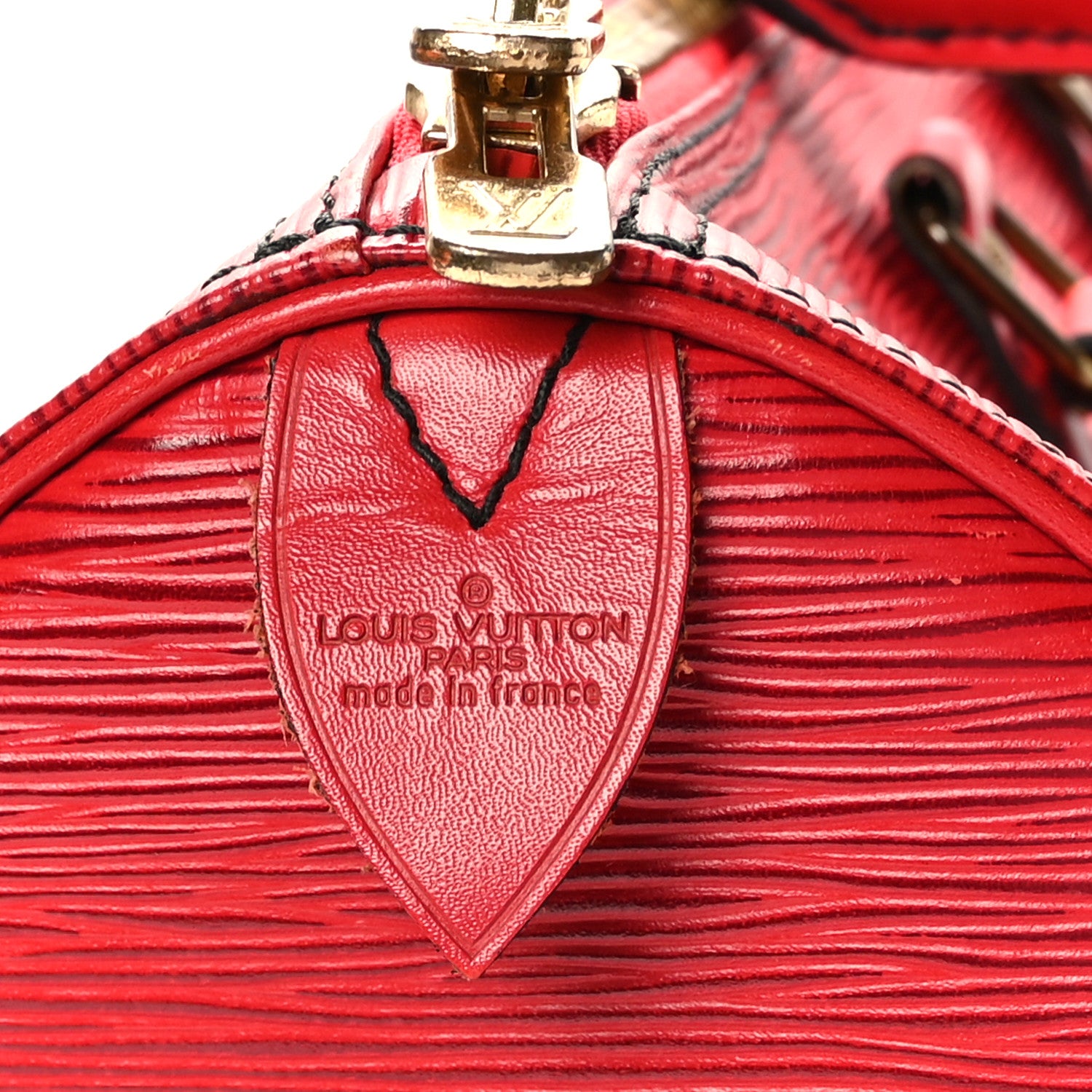 Louis Vuitton Epi Keepall 45 Castillan Red 6 of 13