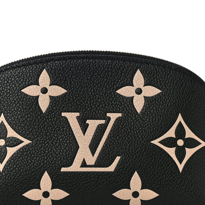 Louis Vuitton Empreinte Monogram Giant Cosmetic Pouch Black Beige 7 of 9