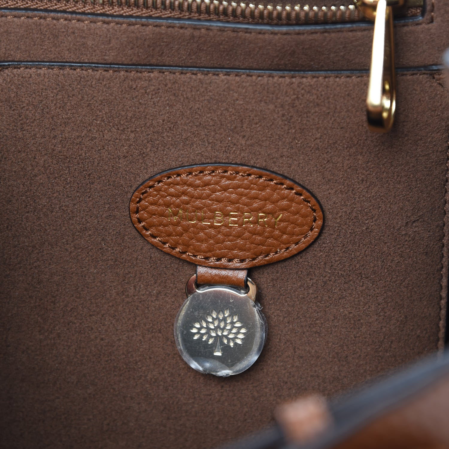 Mulberry Classic Grain Calfskin Bayswater Oak 6 of 11
