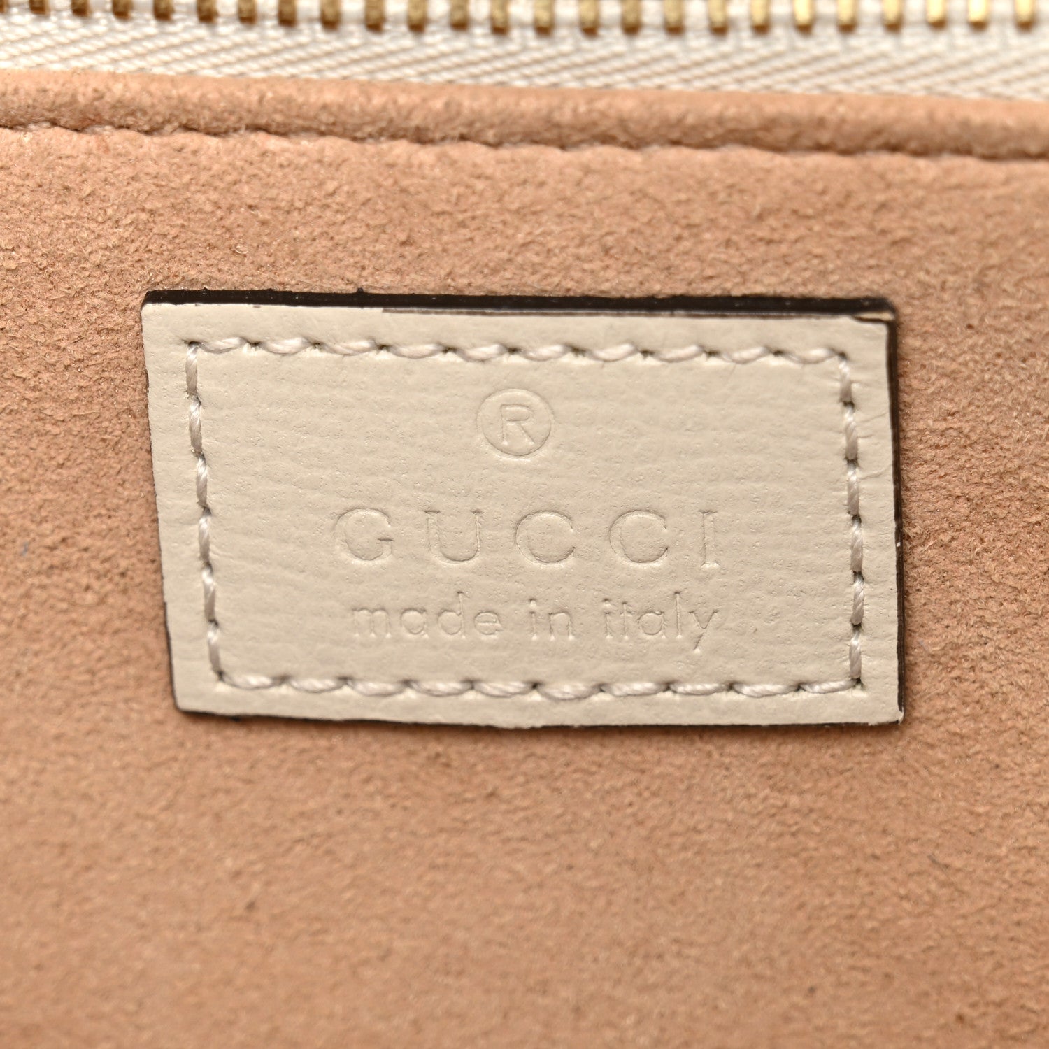 Gucci Azalea Calfskin Horsebit 1955 Shoulder Bag Mystic White 7 of 13